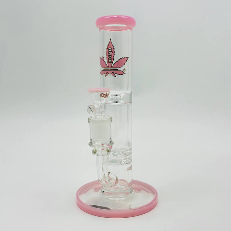 Aleaf Waterpipe 8 Inch - Straight (Al6218)-pink