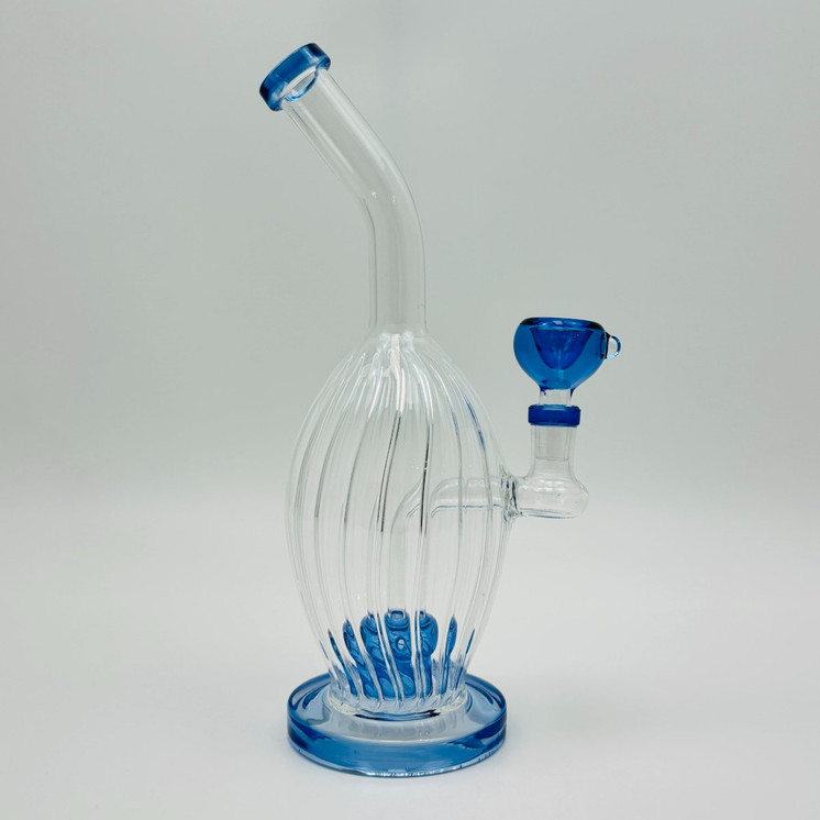 Egg Waterpipe With Bent Neck - 10 Inch - RH-253 - WPAG322
