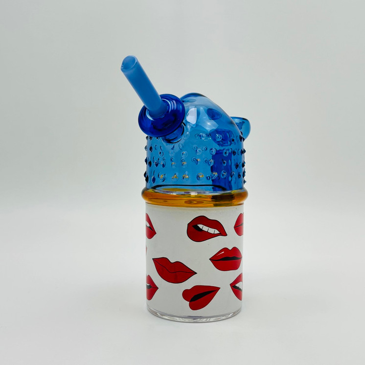 Lipstick Kiss Waterpipe - 7 Inch - RH-281 - WPAG326