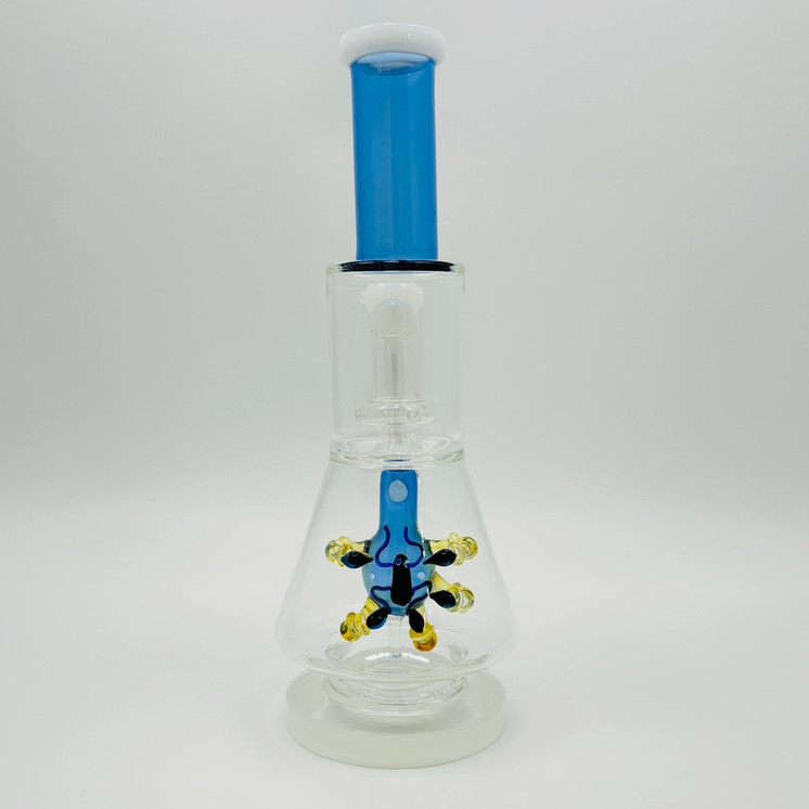 Beaker Waterpipe With Claw And Ufo Perc - 13 Inch - WPAG331