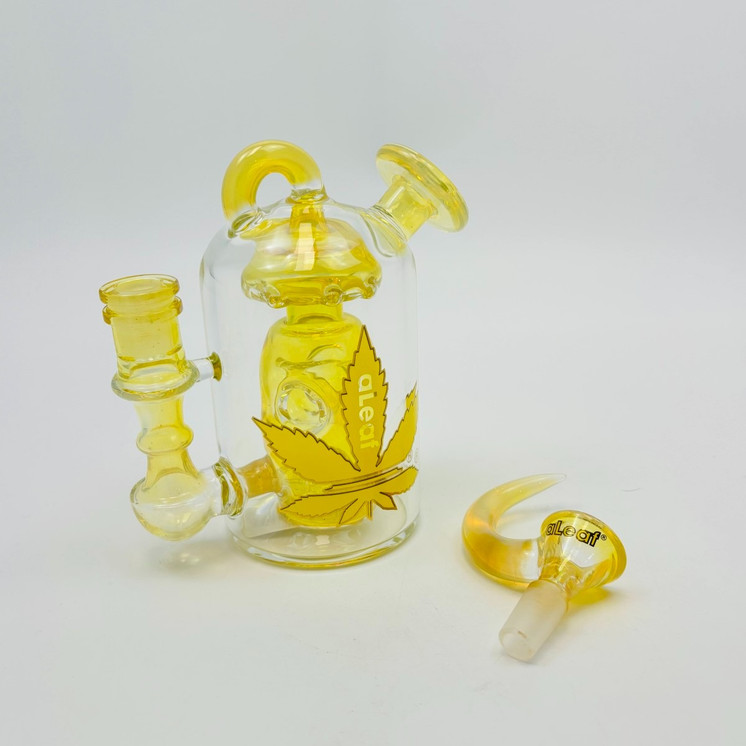 Aleaf Oasis Perc Waterpipe - 7 Inch - AL6122