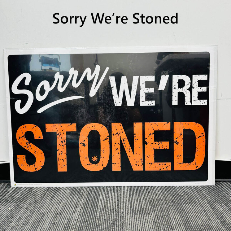 Metal Poster Sign - 16 X 12 Inch