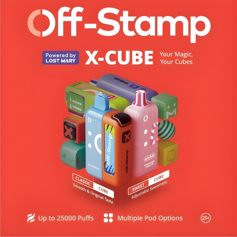 OFF STAMP X-CUBE 25000 Puffs Disposable Kit