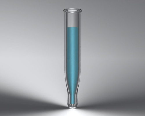 250uL Glass Inserts for 4mL Vials, Mandrel Point