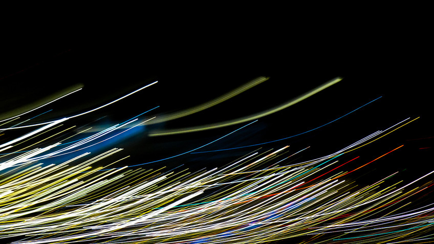 City Lights Abstract 15