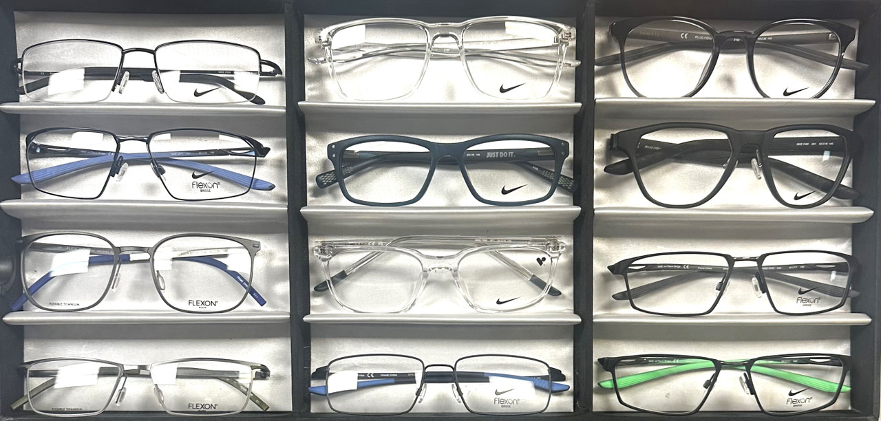 ui verfrommeld Maak leven SUPER SPORTY MEN'S OPTICAL KIT #10 (12 PC) NIKE-FLEXON - Wholesale  Eyeglasses