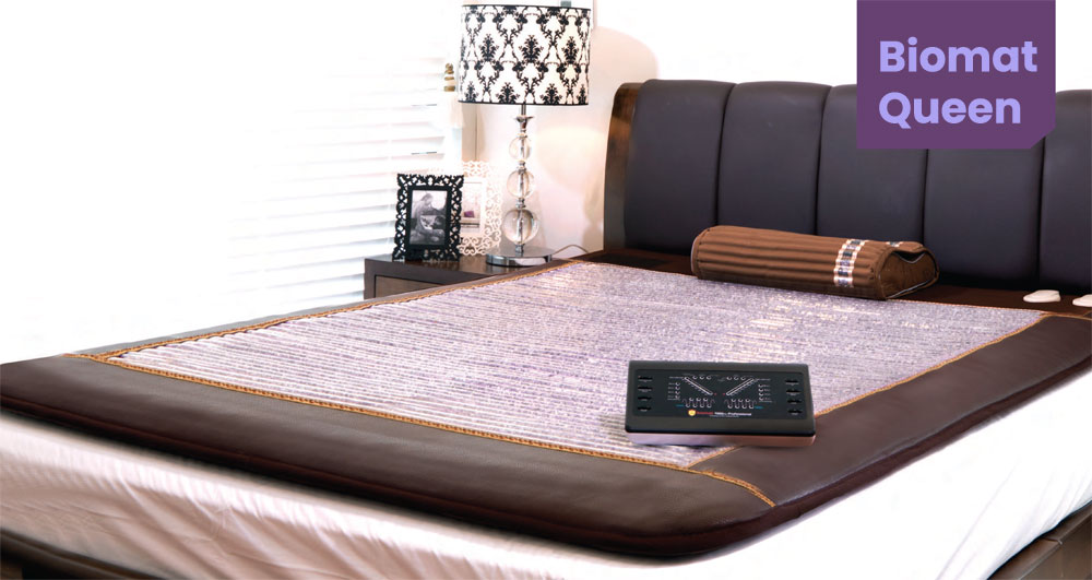 健康器具　RICHWAYINTERNATIONAL BIOMAT7000MX Richway Biomat Queen 7000MX - Amethyst Infrared Therapy Mat