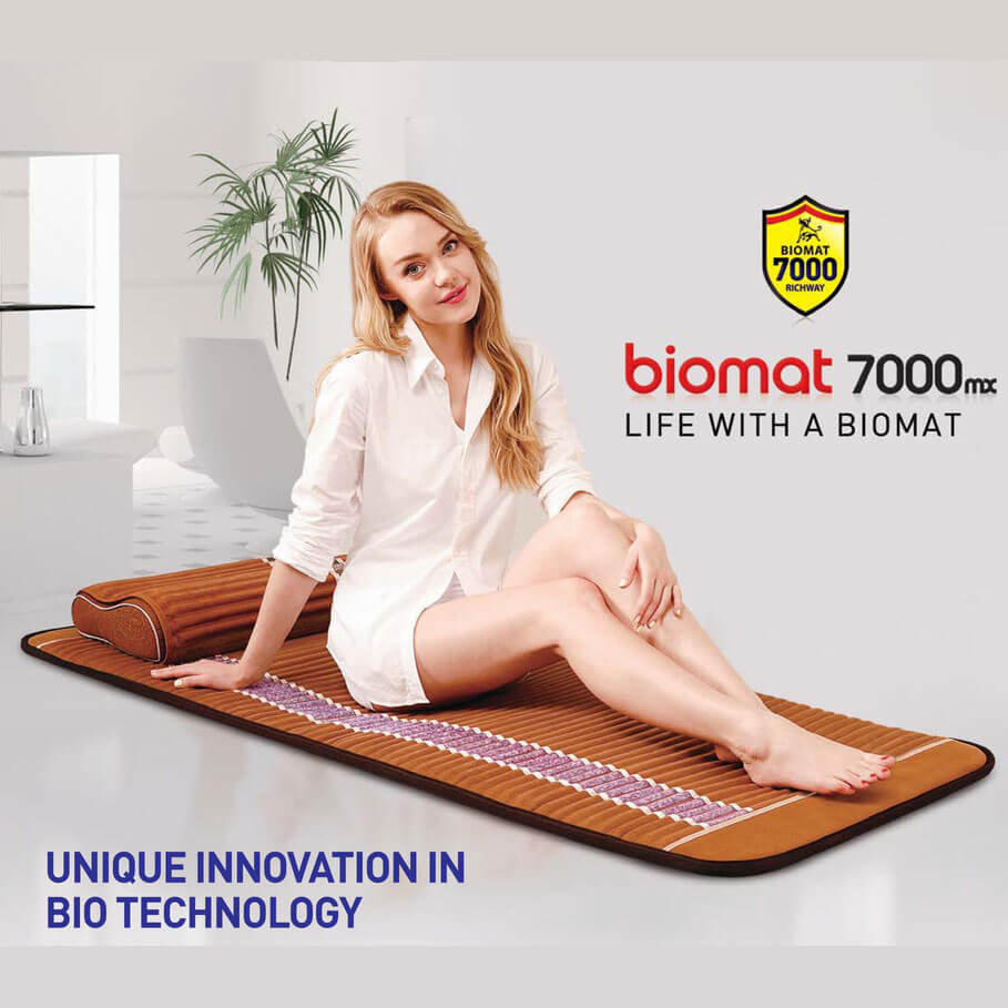 健康器具　RICHWAYINTERNATIONAL BIOMAT7000MX Richway Biomat Mini 7000MX - The Original Infrared Mat