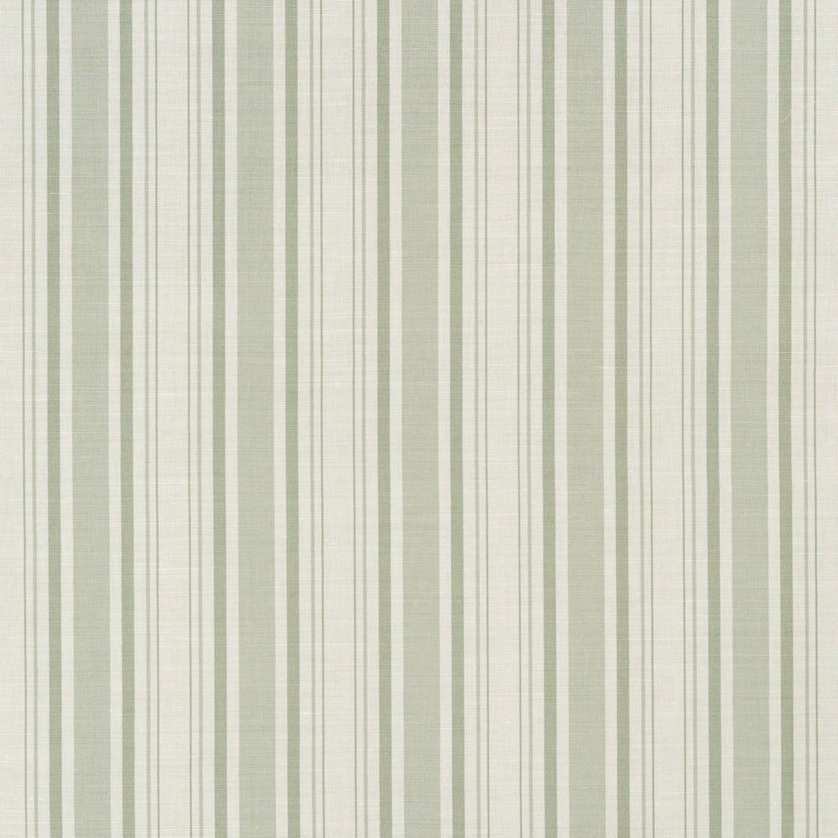 Bennison Plain Stripe  - Celadon on Oyster