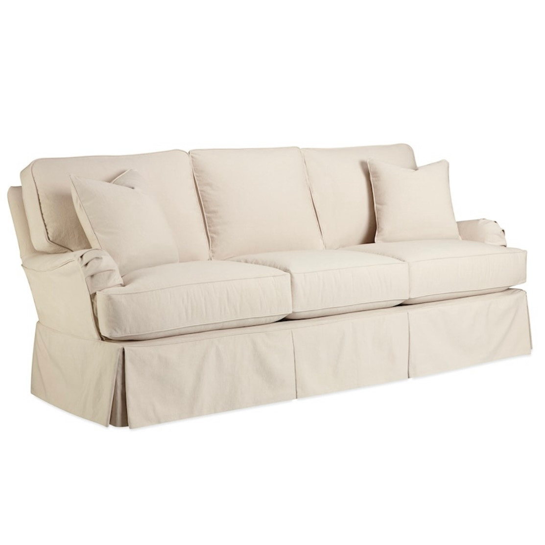 English Farmhouse Furniture Winnie Roll Arm Sofa