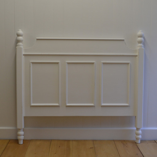 French Country Headboard - White