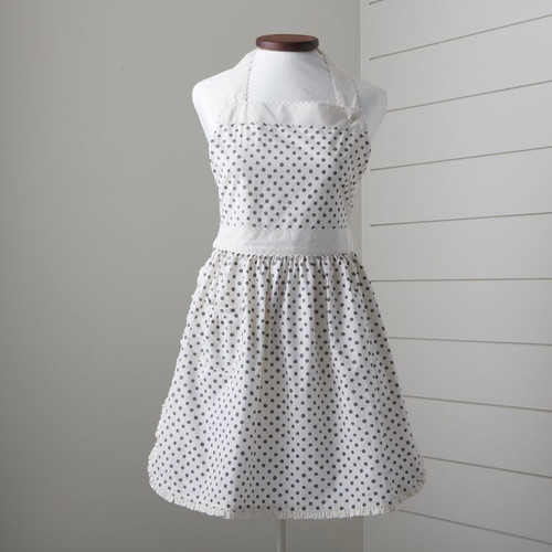 Black dot apron
