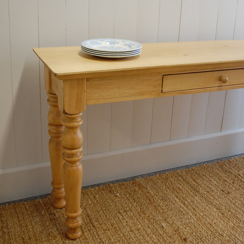 Farmhouse Entry Table - English Pine