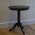 Luella's Pedestal Table in Black Walnut Finish