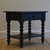 Petite Spindle Side Table - Black Walnut