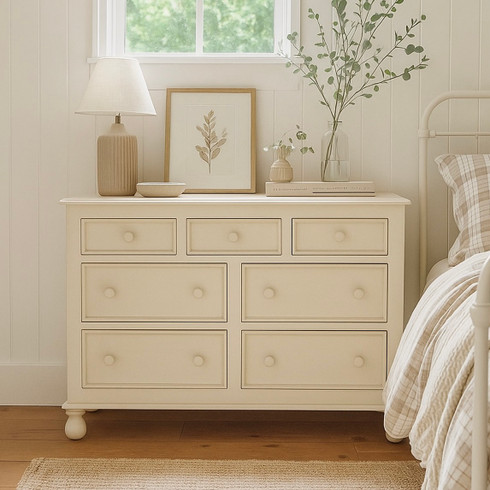 Farmhouse Lowboy - English Farmhouse Furniture - Ann Bradshaw