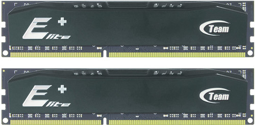 Team 4GB Elite Plus Black DDR3 PC3-10666 1333MHz (9-9-9) Dual Channel kit