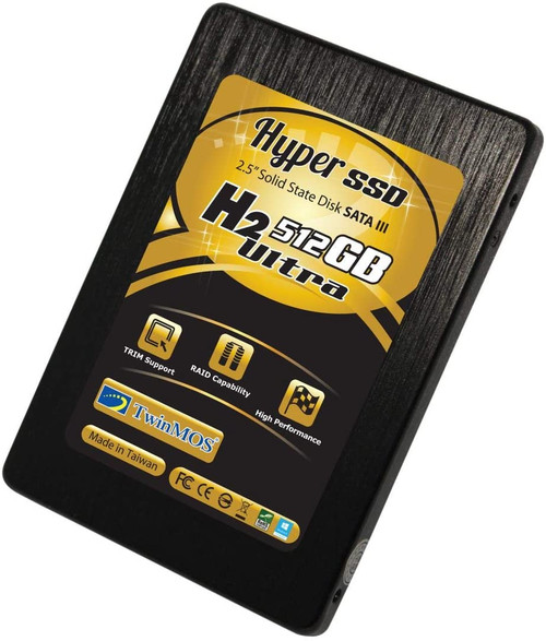 TwinMOS 512GB 2.5-inch ultra-thin SSD for ultrabook