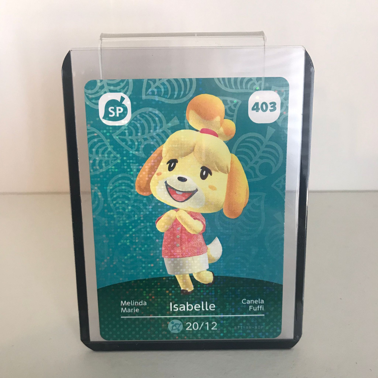 Amiibo Animal Card Series 5 Isabelle