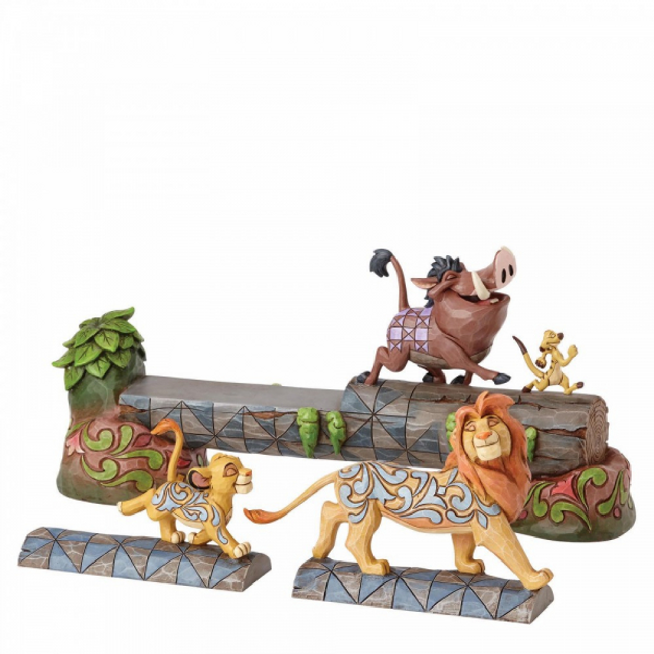 Disney Traditions Carefree Camaraderie - Simba, Timon and Pumbaa Figurine  4057955