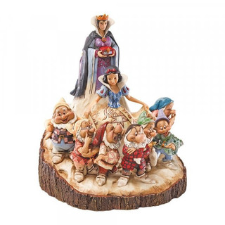 Disney Traditions Snow White, The Seven Dwarfs and Evil Queen figurine