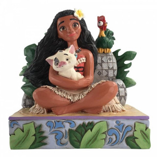 Disney Traditions Moana, Pua and HeiHei figurine
