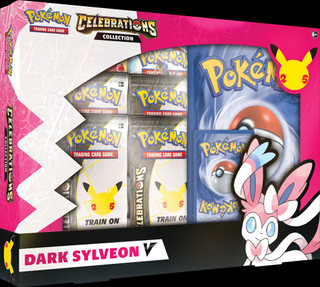 Pokemon 25TH Celebrations V Box Dark Sylveon V
