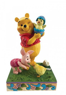 Disney Traditions Winnie the Pooh Easter Figurine by Jim Shore