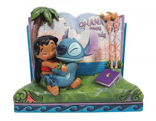 Disney Traditions Lilo & Stitch Storybook Figurine by Jim Shore