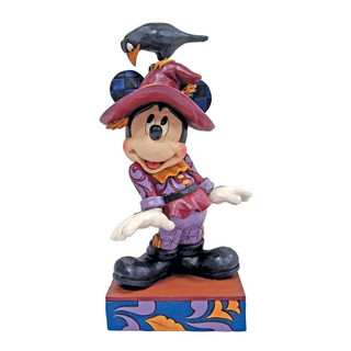 Disney Traditions Mickey Scarecrow Figurine By Jim Shore