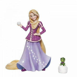 Disney Showcase Holiday Rapunzel with Pascal Figurine