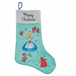 Disney Enchanting Alice In Wonderland Christmas Stocking A30226