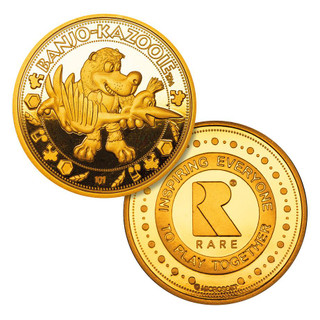 Banjo Kazooie Limited Edition Gold Coin