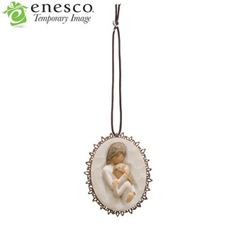 Willow Tree Close to me Metal-edged Ornament 26237