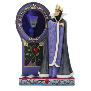 Disney Traditions Who’s The Fairest One of All Evil Queen with Mirror Figurine by Jim Shore 6013067