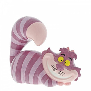 Disney Enchanting Cheshire Cat Alice In Wonderland Money Bank Figurine A29515