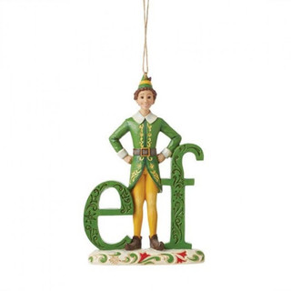 Buddy Elf Hanging Ornament By Jim Shore 6015728