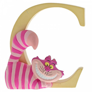 "C" Cheshire Cat Disney Enchanting Alphabet Letter