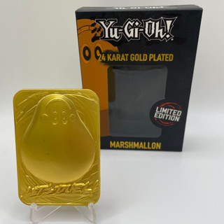 DAMAGED - Yu-Gi-Oh Marshmallon 24k Gold Plated Replica Card