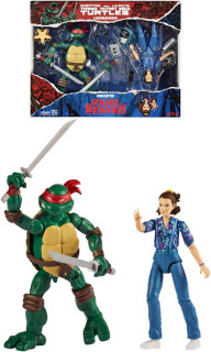 Teenage Mutant Ninja Turtles X Stranger Things Leonardo VS Eleven