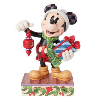 Disney Traditions Limited Edition Christmas Mickey Mouse 2024 Figurine By Jim Shore 6015737