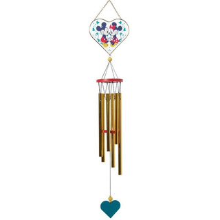 Mickey & Minnie Windchime by Disney Garden 6014567