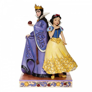 Disney Traditions Snow White and the Evil Queen back to back Figurine