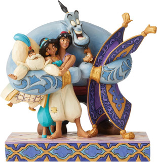 * DEAL OF THE DAY *  Disney Traditions Group Hug! - Aladdin Figurine 6005967