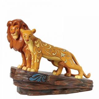 Disney Traditions Simba and Nala on Pride Rock from The Lion King figurine