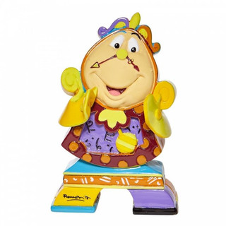 Disney Britto Cogsworth Mini Figurine