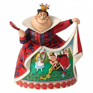 Disney Traditions Queen of Hearts the villain from Alice in Wonderland figurine