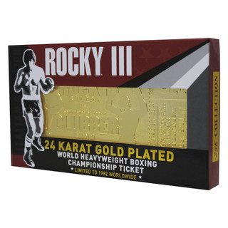 Rocky III Balboa VS Lang Replica Gold Ticket