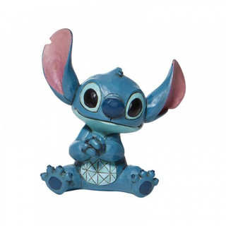 Disney Traditions Stitch the alien from Lilo & Stitch sitting mini figurine