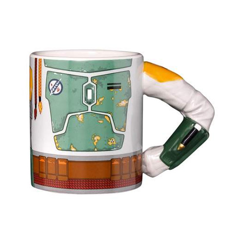 Star Wars Bobba Fett Mug with 3D Arm